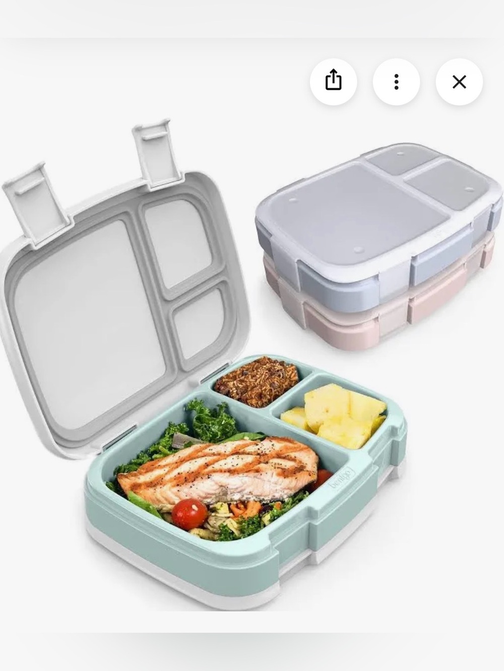 Bentgo Fresh 3-Pack Meal Prep Lunch Box Set